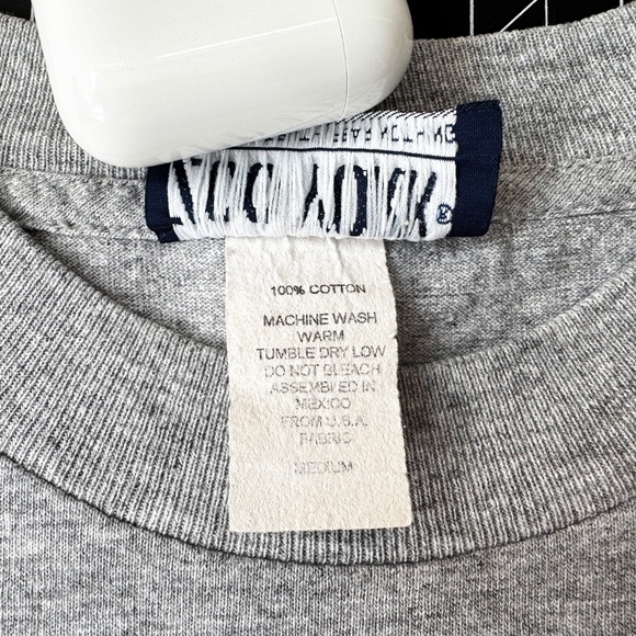 Zoo York Supreme Zoo Thousand T-Shirt Heather Grey Size M Vintage Y2k Streetwear - Picture 5 of 10